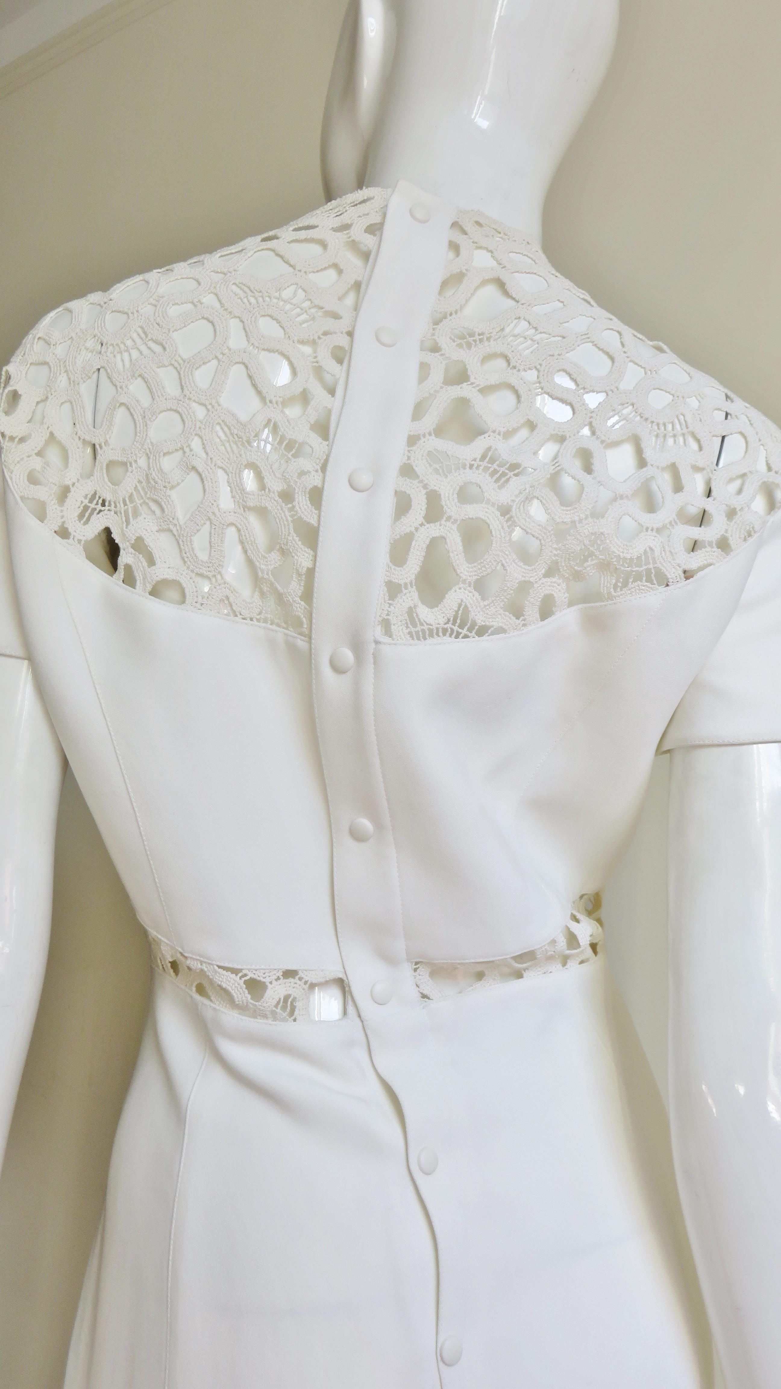 Vestido Thierry Mugler con recortes en venta 5