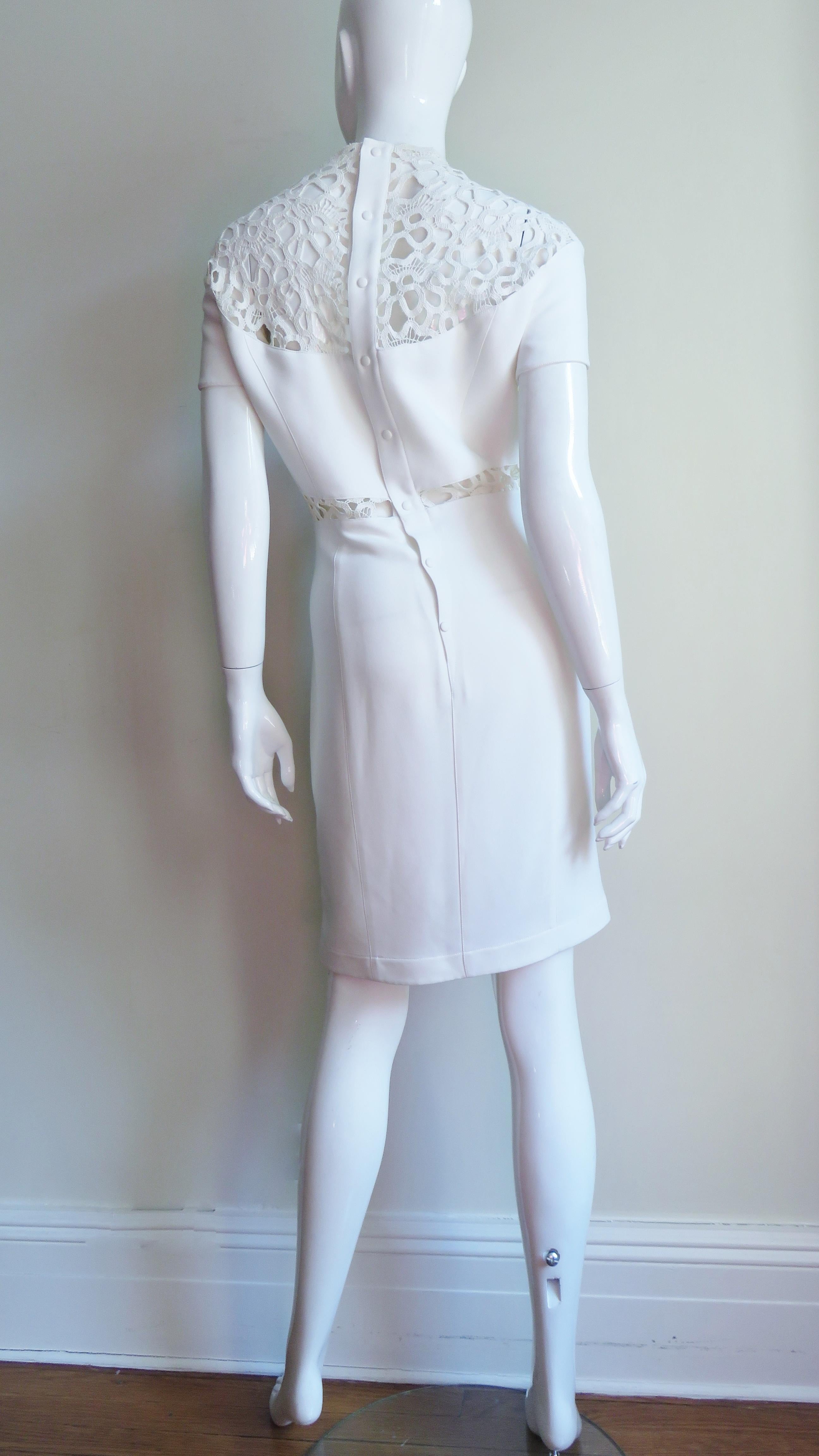 Thierry Mugler Dress With Cut Outs For Sale 5