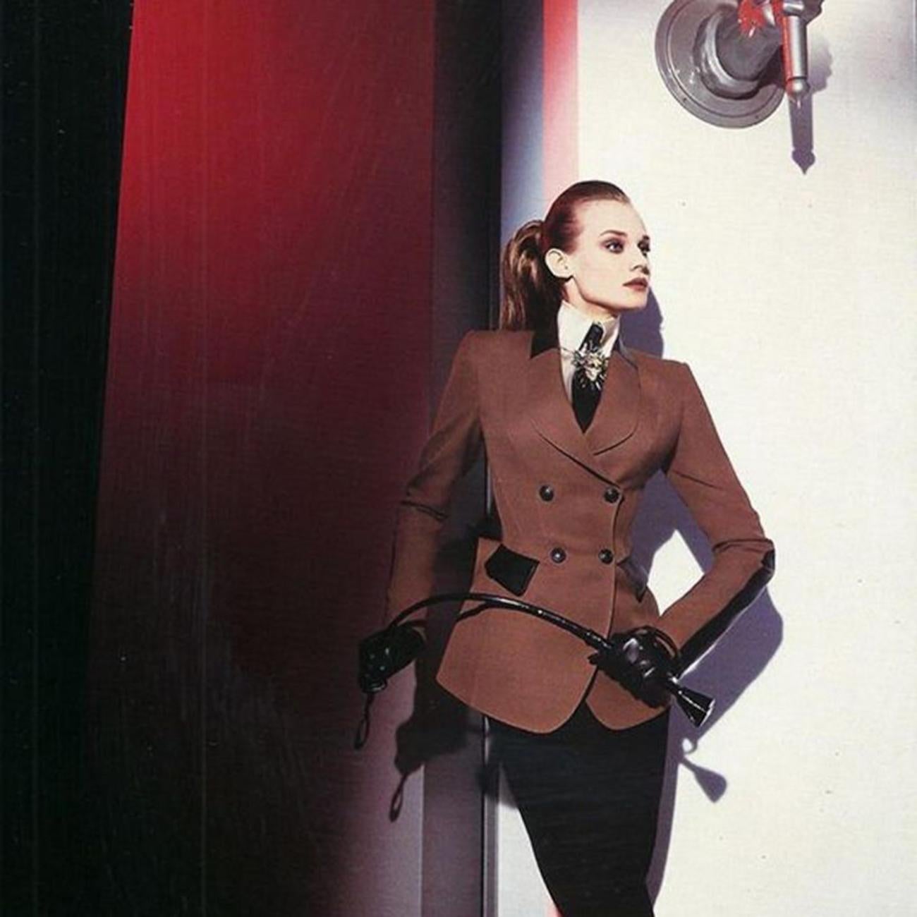 THIERRY MUGLER F/W 1996 Rare Runway 