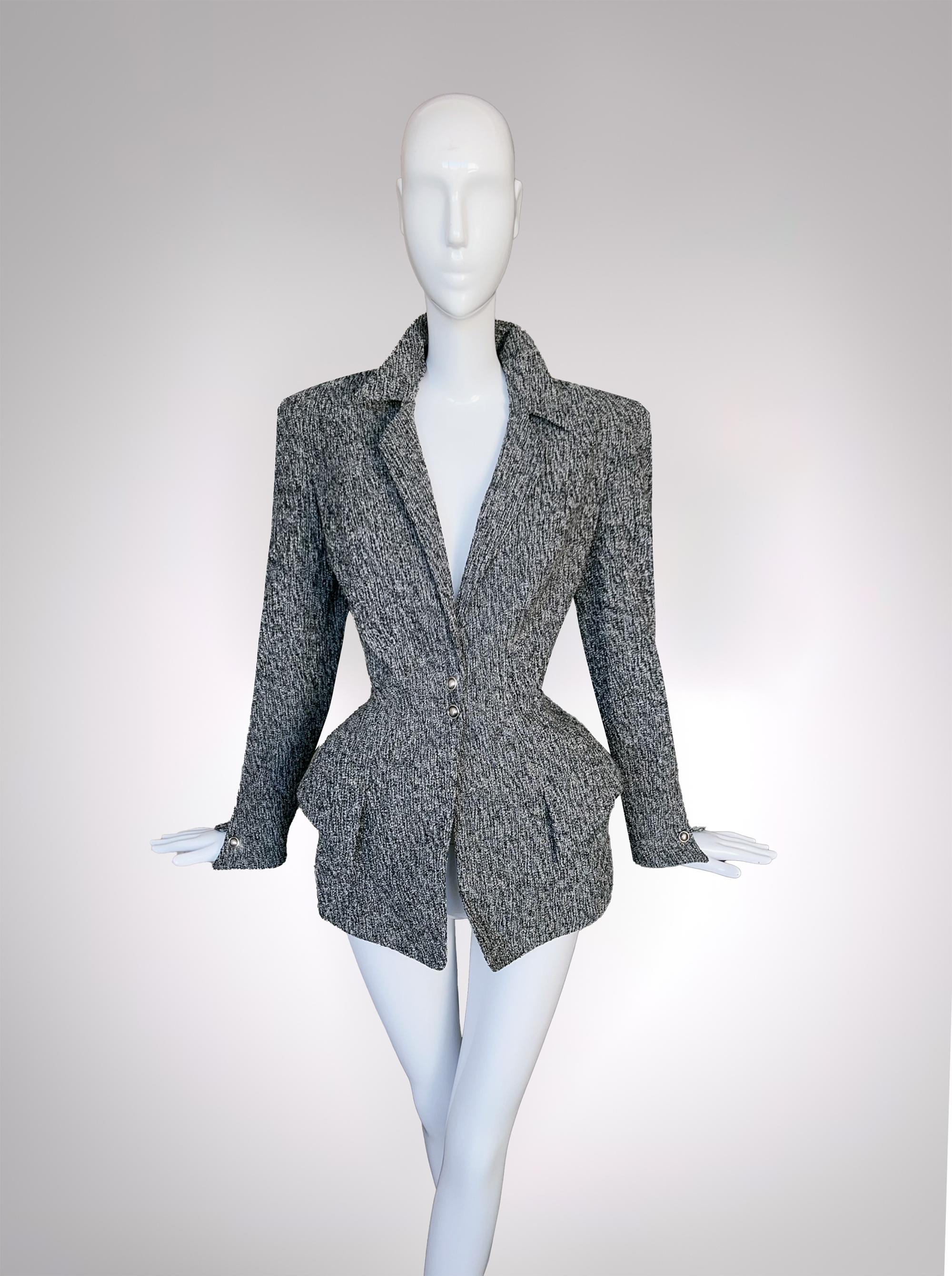 Veste blazer Thierry Mugler FW 1993 Pour femmes en vente