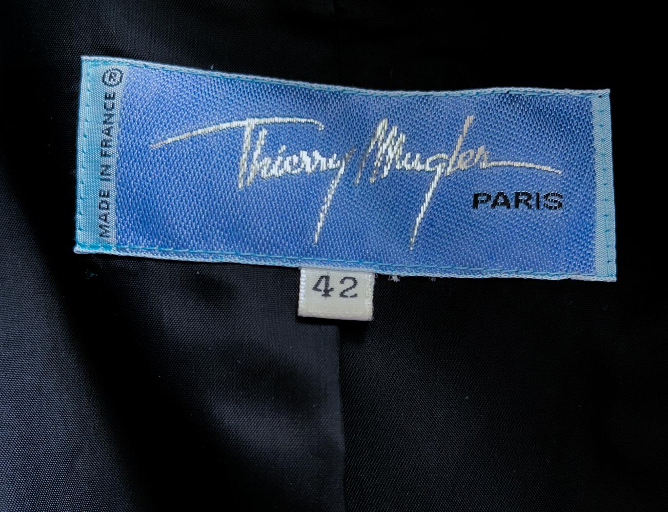 Veste blazer Thierry Mugler FW 1993 en vente 1