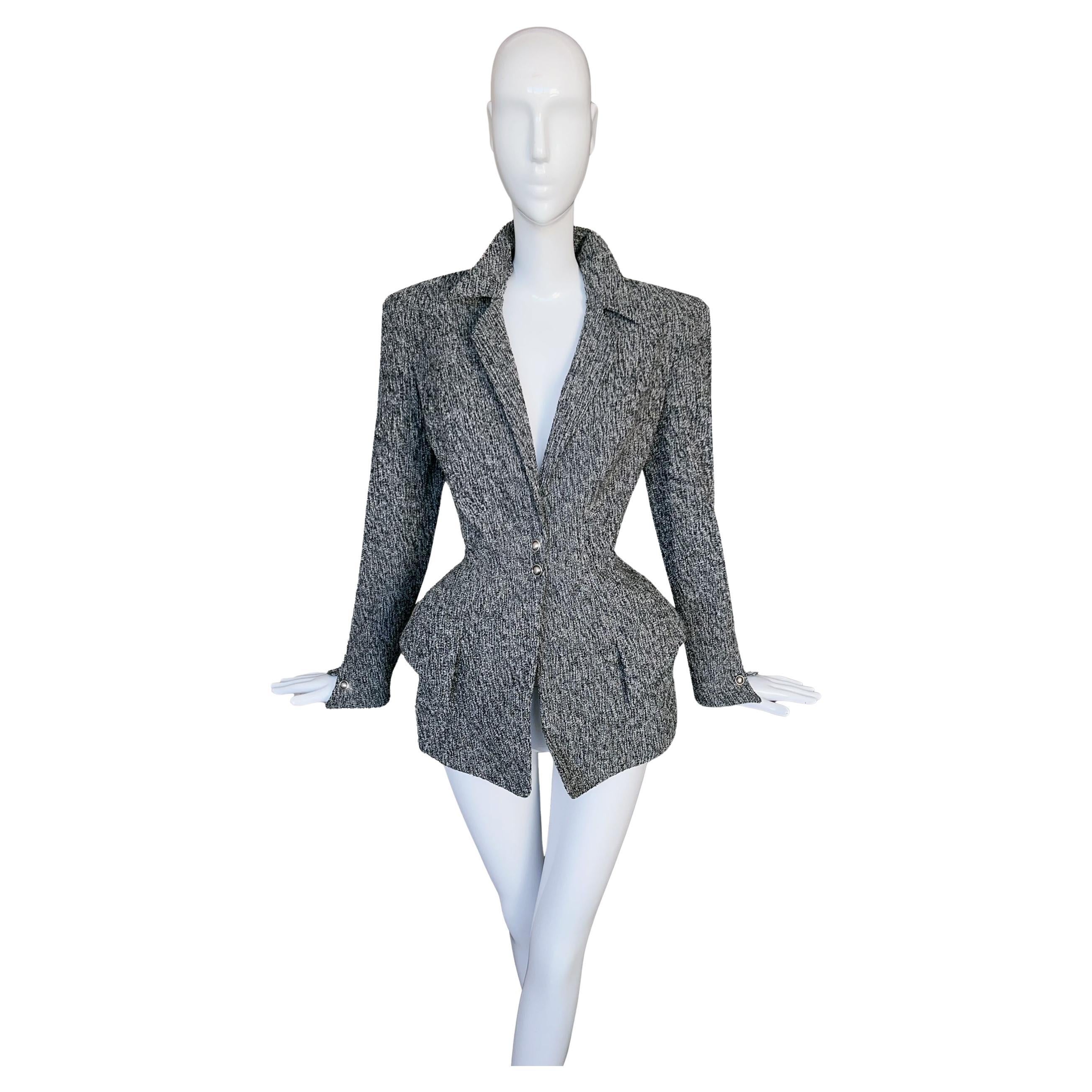 Veste blazer Thierry Mugler FW 1993 en vente