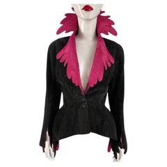 Veste « Chimera » en daim Thierry Mugler, collection Haute Couture automne-hiver 1997