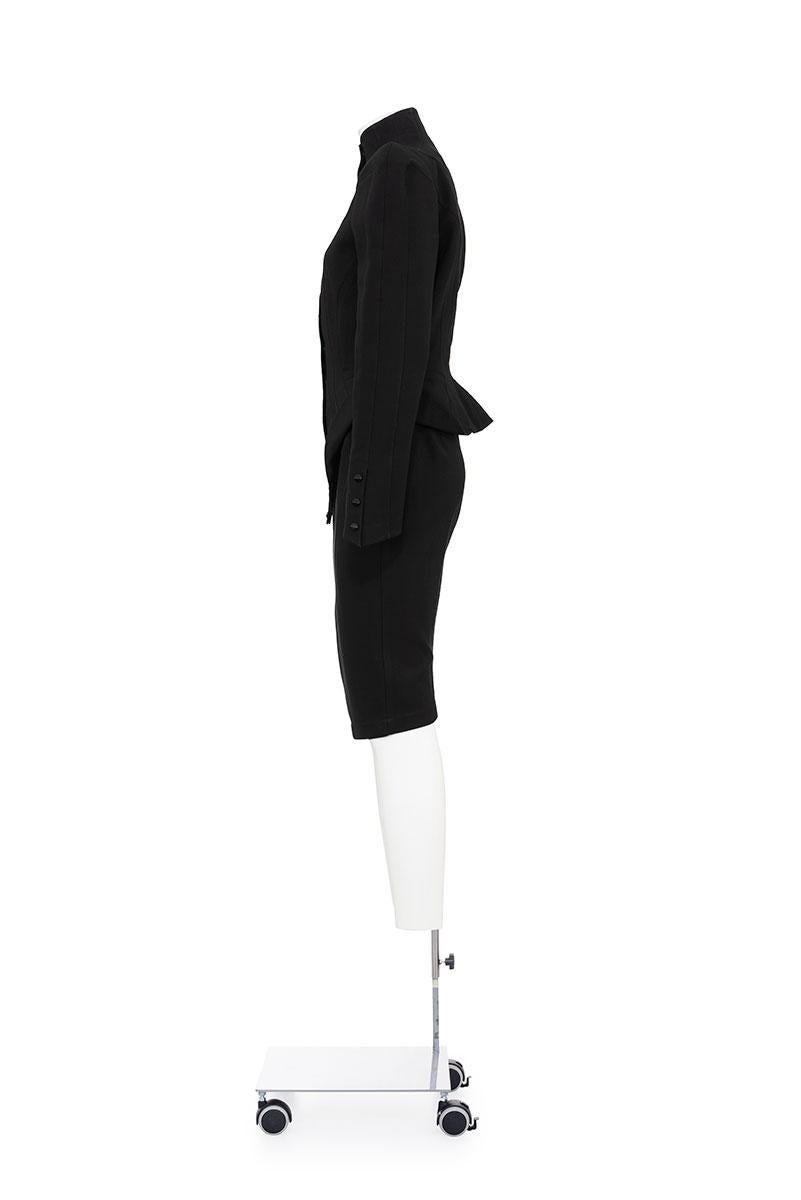 Herbst Winter 1998 ikonischer und seltener Anzug mit anatomischem Schnitt aus der Kollektion 