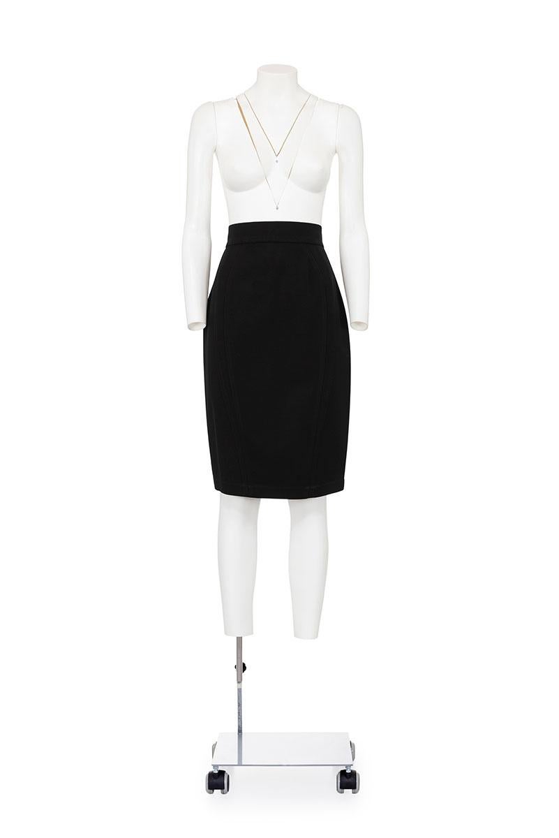 THIERRY MUGLER FW 88 Ikonischer und seltener anatomischer Maßanzug im Zustand „Gut“ im Angebot in Milano, MILANO