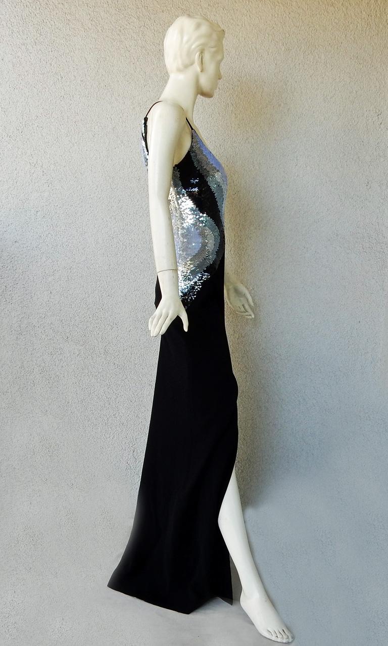Thierry Mugler Glitter Goddess Entrance Dress Gown NWT Sold Out For Sale at  1stDibs
