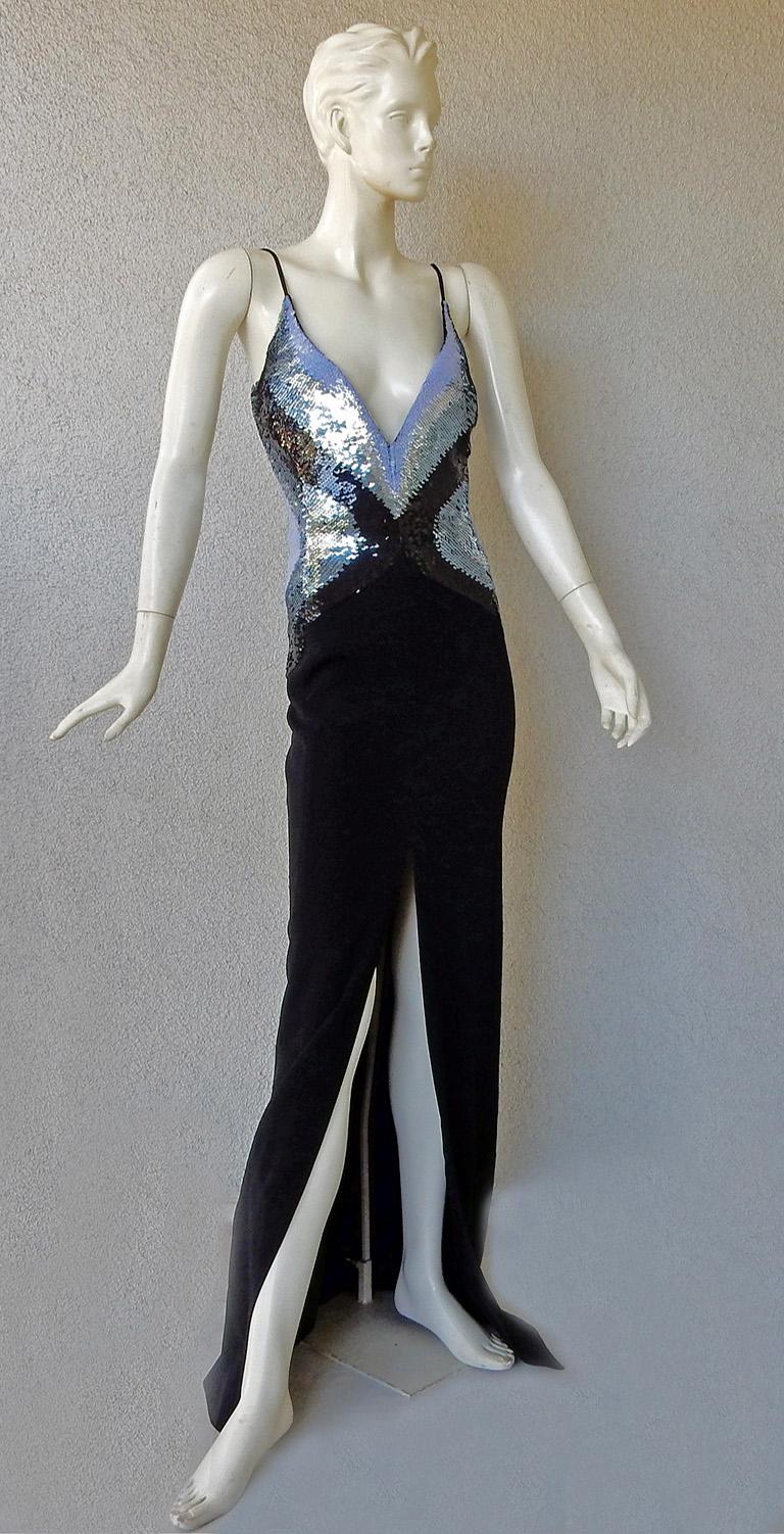 Thierry Mugler Glitter Goddess Entrance Dress Gown NWT Sold Out For Sale 4