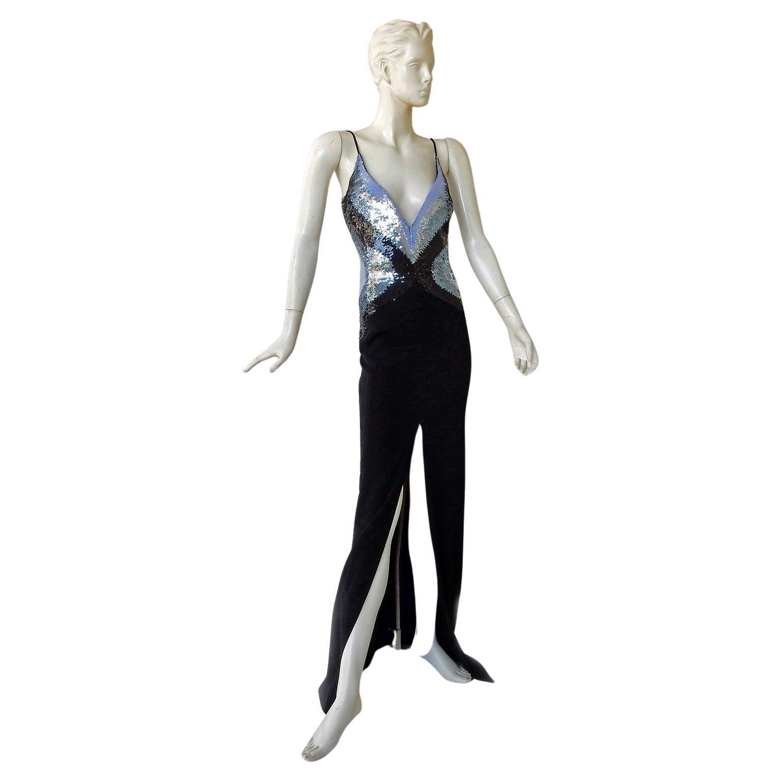 Thierry Mugler Glitter Goddess Entrance Dress Gown NWT Sold Out For Sale