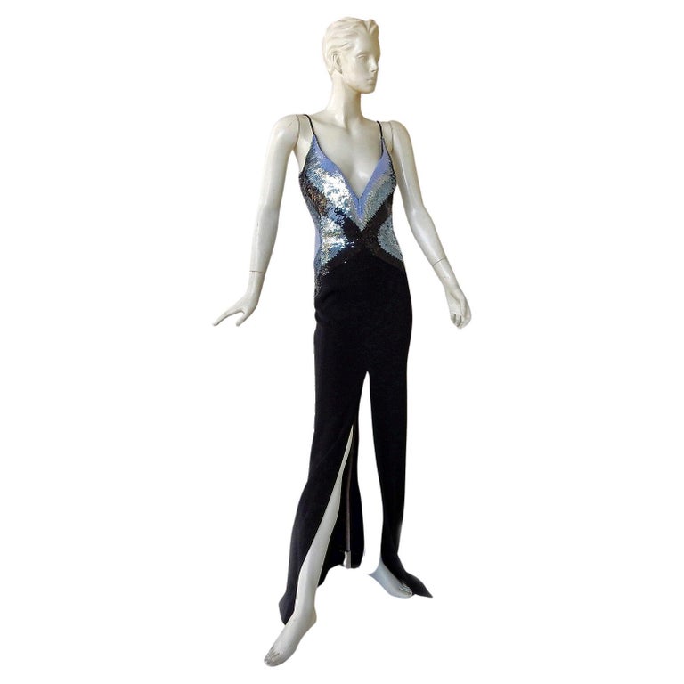 Thierry Mugler Glitter Goddess Entrance Dress Gown NWT Sold Out For Sale at  1stDibs