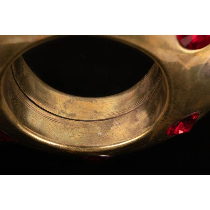 Thierry Mugler Golden Metal Bracelet, 1990s For Sale 2