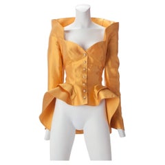 Thierry Mugler Haute Couture "Cirque d'Hiver" Gold Jacket, 1995.