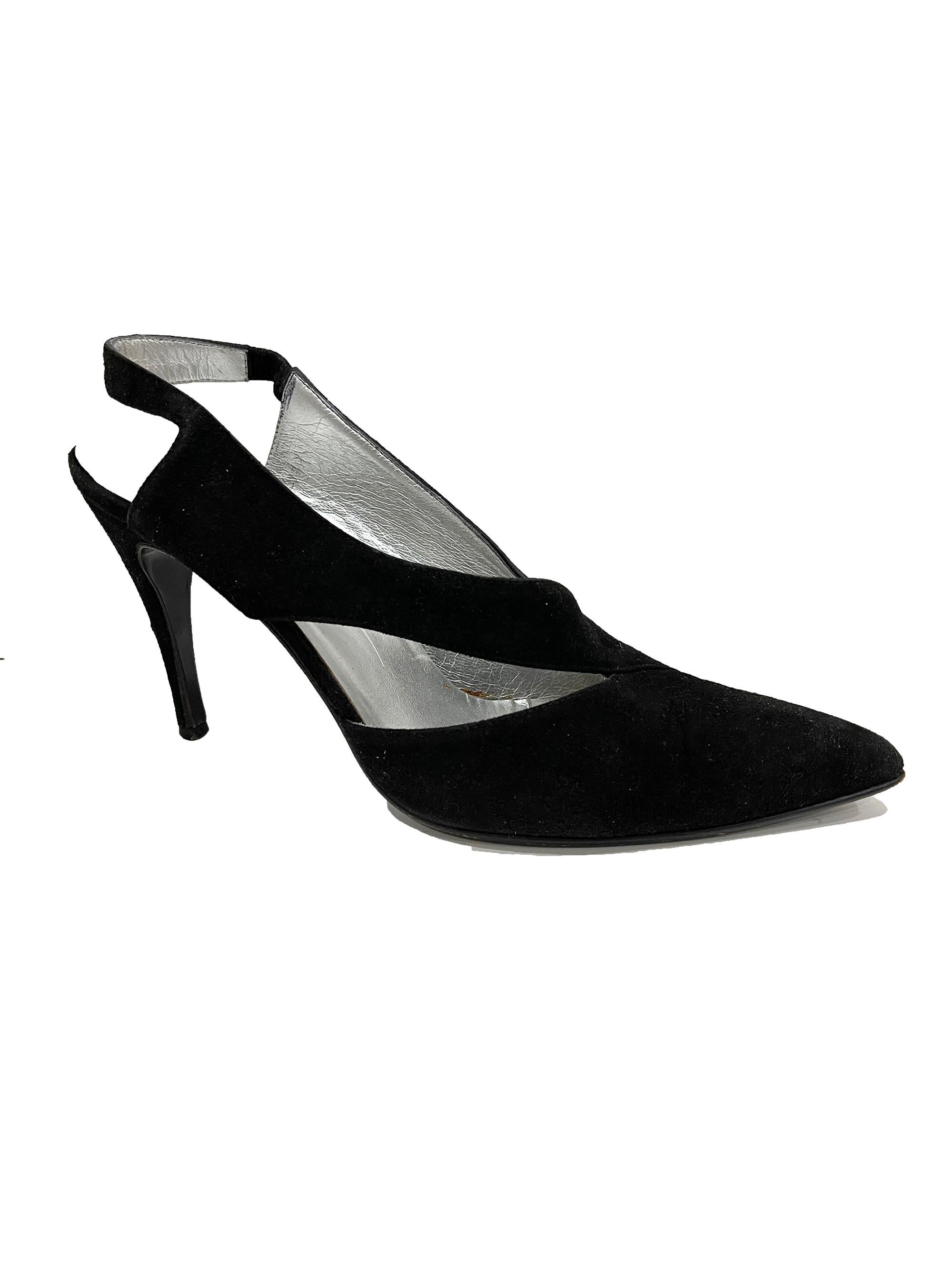 Thierry Mugler Heels mit Absatz Gr. 8 (Schwarz) im Angebot