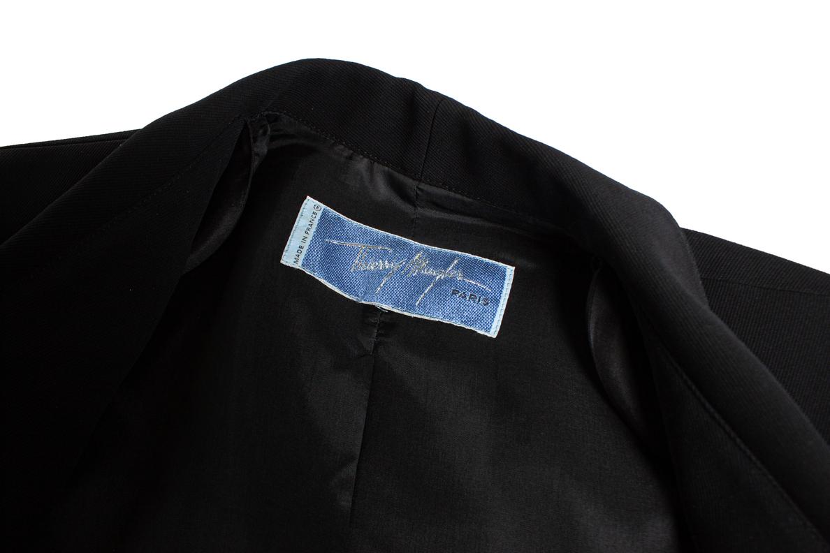 Women's Thierry Mugler, Hourglass blazer in black