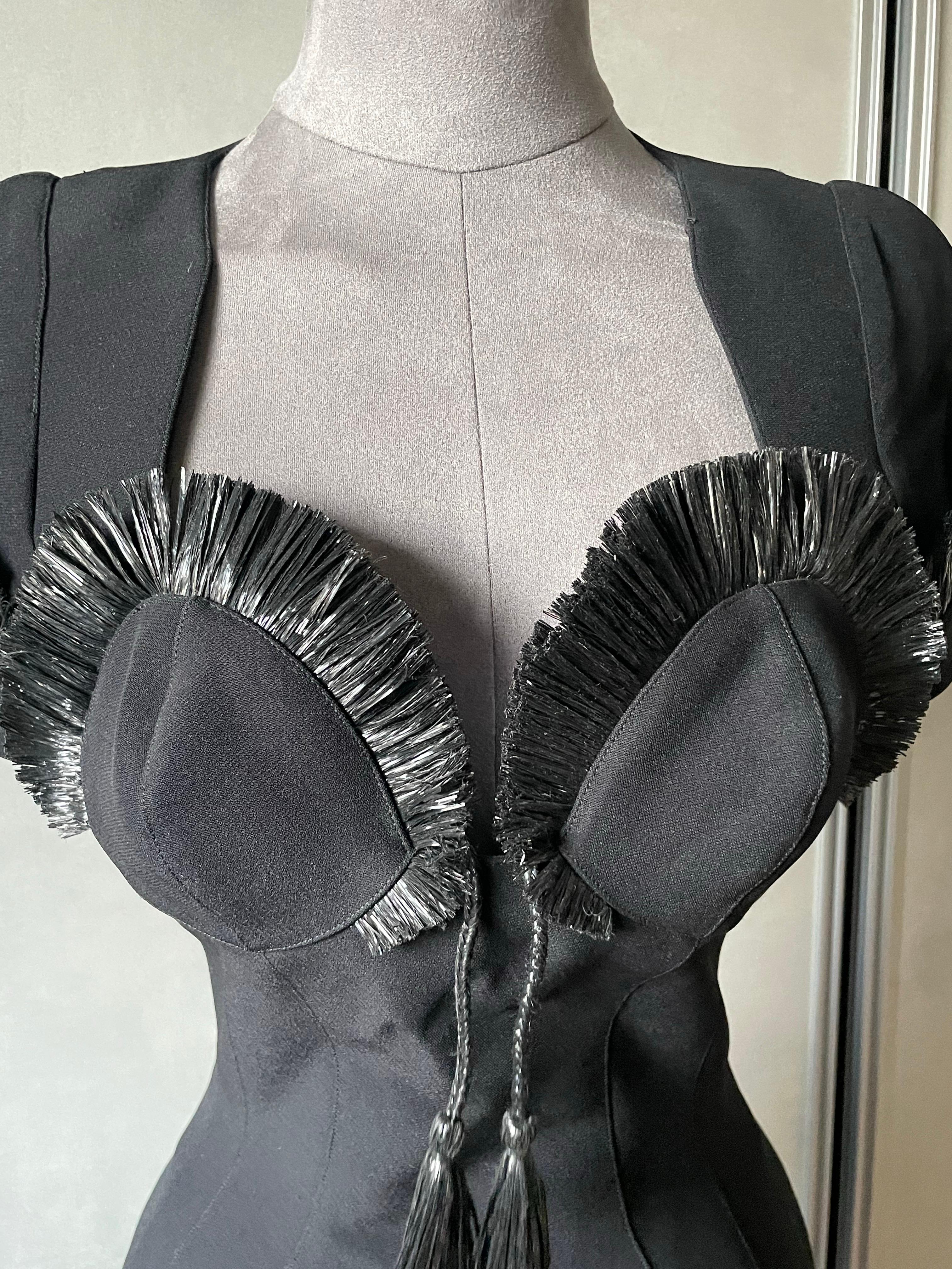 THIERRY MUGLER Ikonisches Laufstegkleid von 1995 im Angebot 6