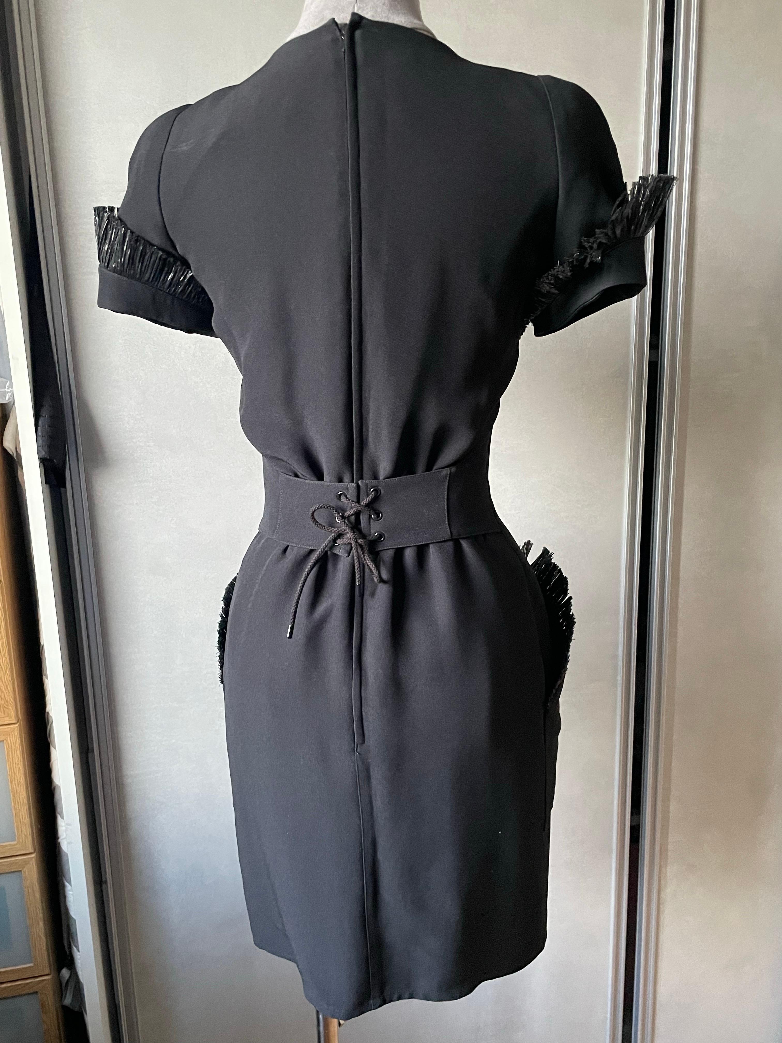 THIERRY MUGLER Ikonisches Laufstegkleid von 1995 im Zustand „Hervorragend“ im Angebot in CACHAN, FR