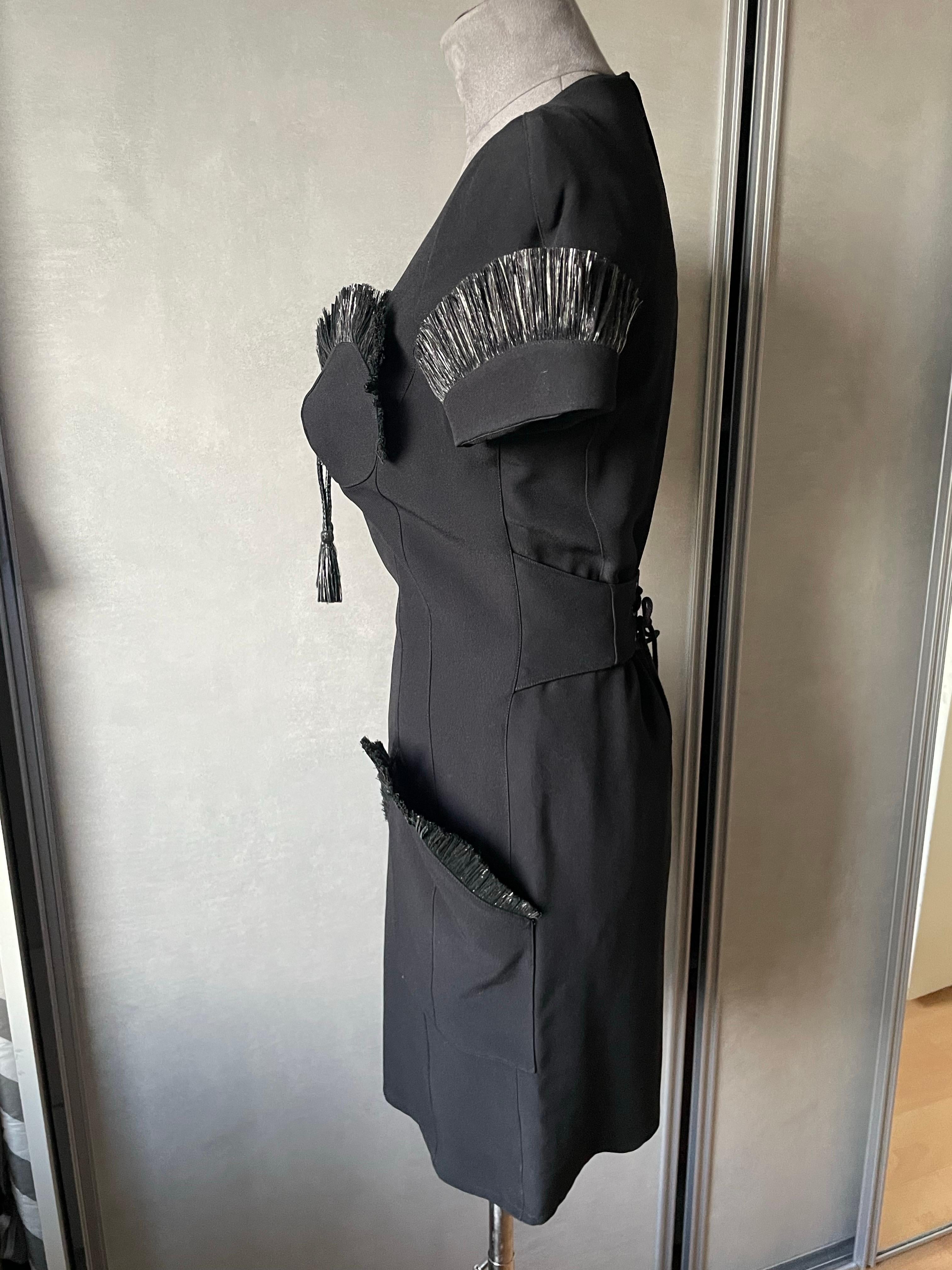 THIERRY MUGLER Ikonisches Laufstegkleid von 1995 im Angebot 2