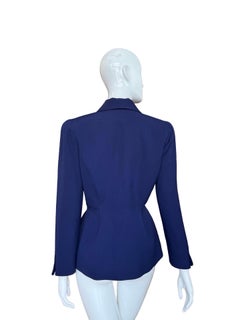 Thierry Mugler Incredible Classic Design Hourglass Blazer FR38