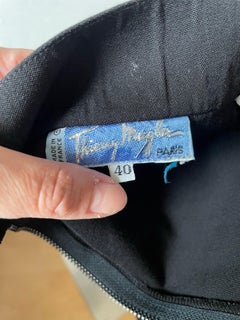 THIERRY MUGLER Jacket and skirt corset set