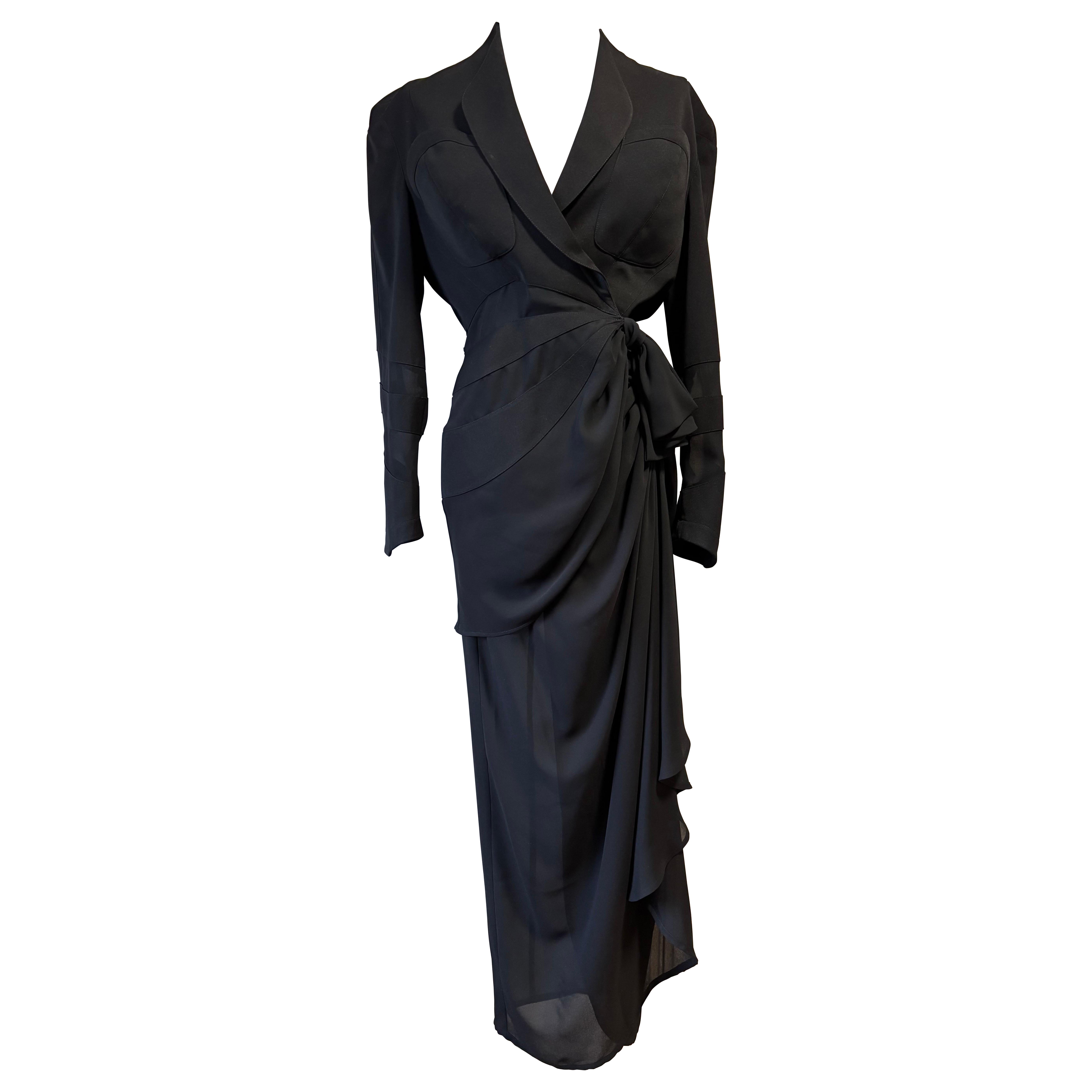 Thierry Mugler Giacca e gonna sfilata 1992
