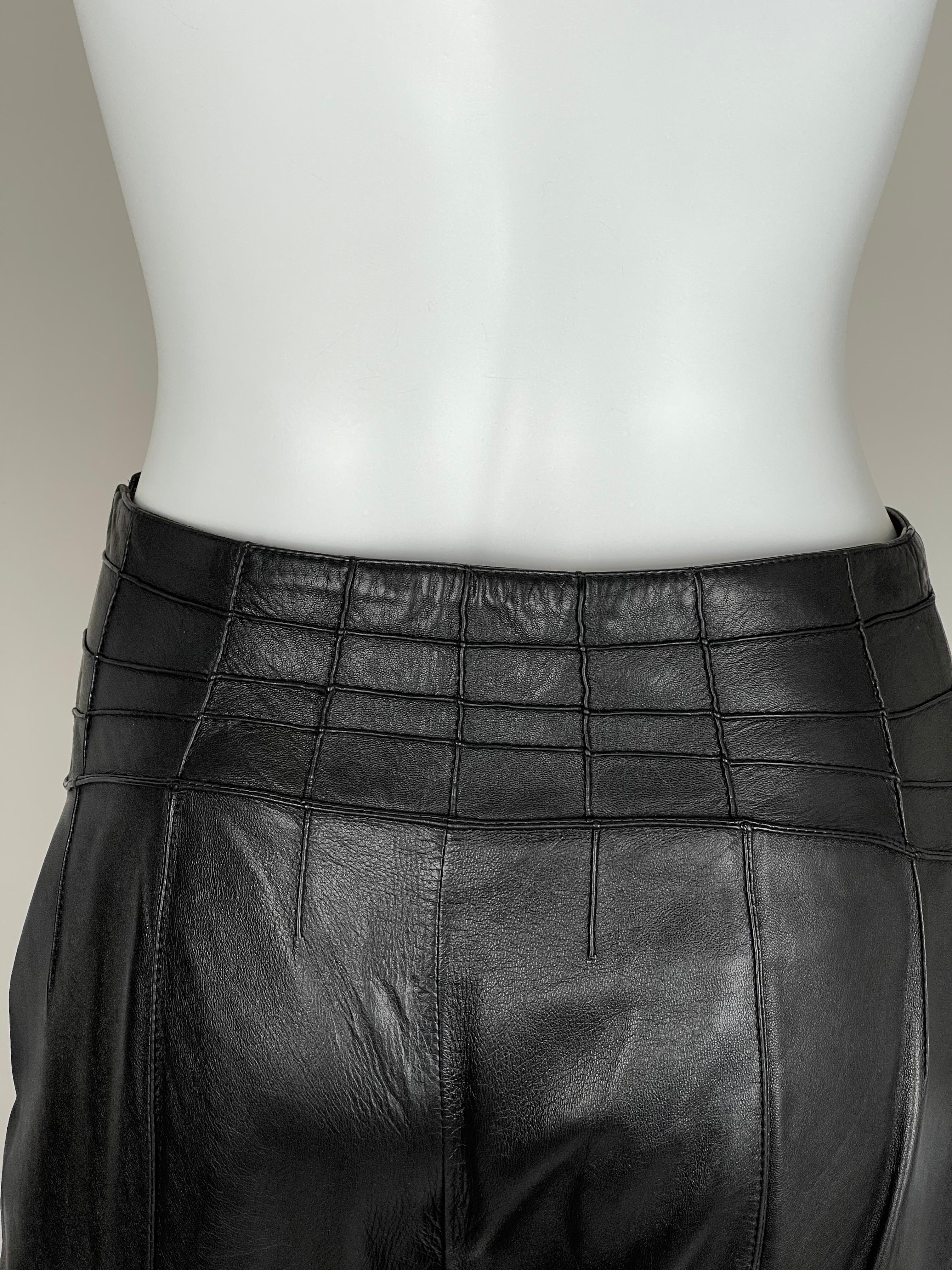 2000's Thierry Mugler Leather Set Matrix Style S/M 8