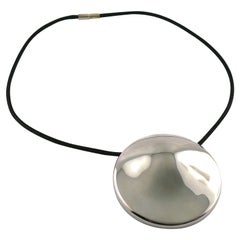Thierry Mugler Limited Edition Le Talisman Sterling Silver Pendant Necklace