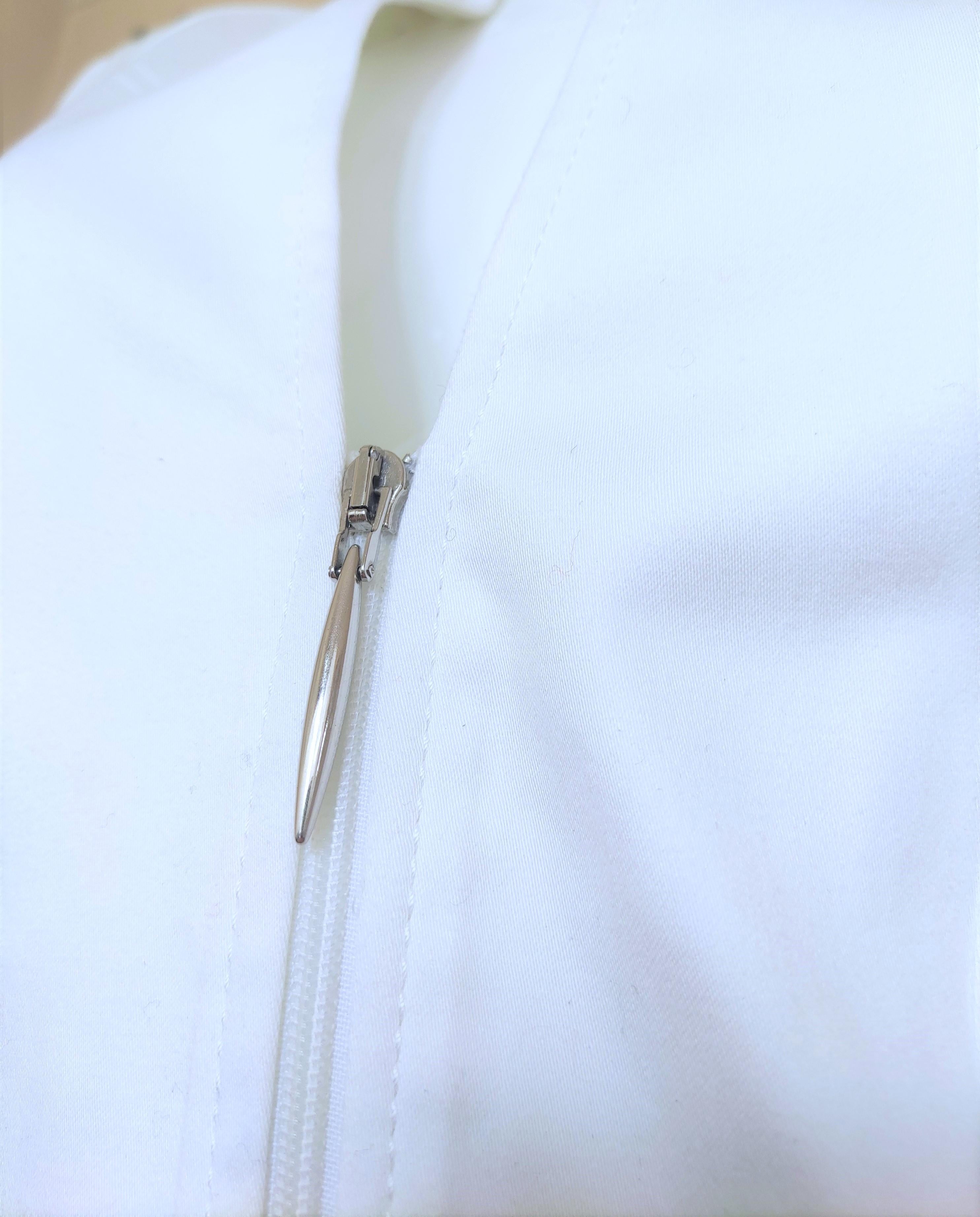 Thierry Mugler Panel Transparent Rivet Riveted Metal Star Zipper Medium Jacket For Sale 7