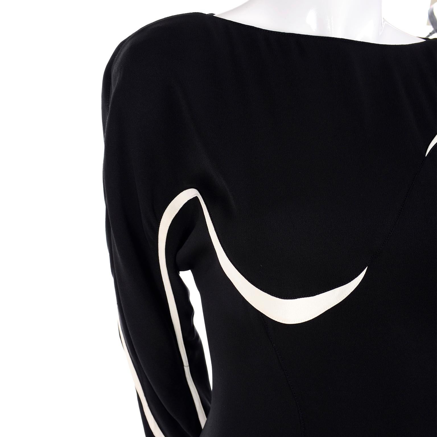 mugler jumpsuit black