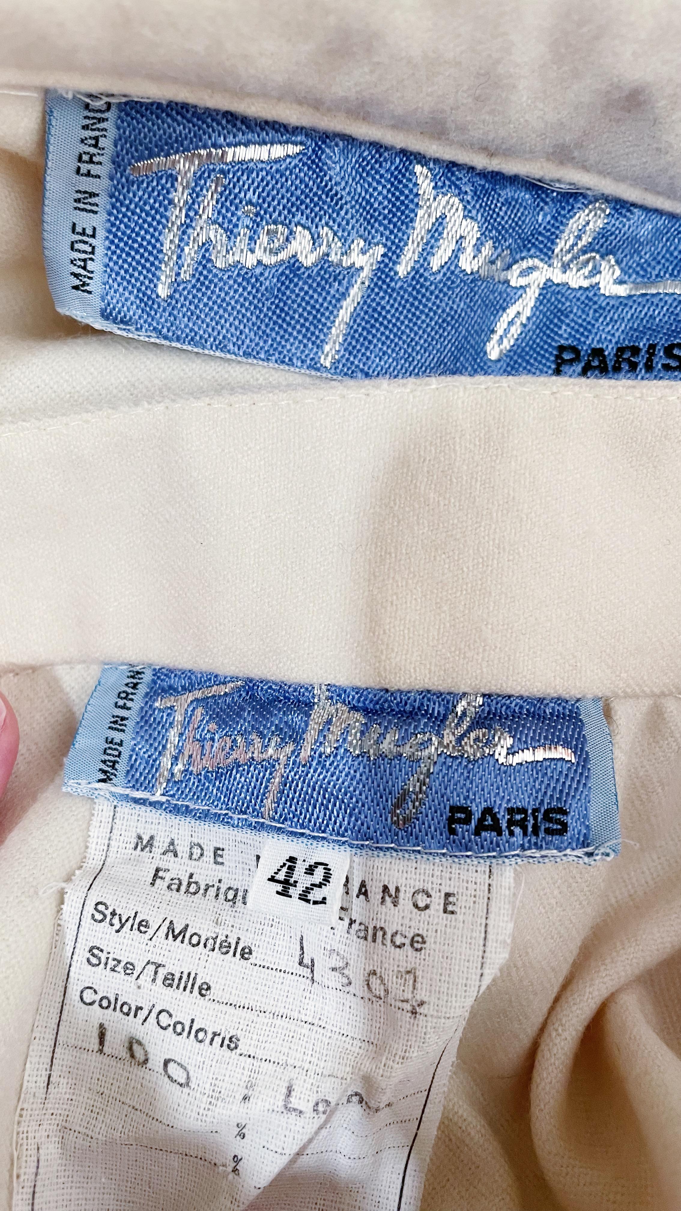 Thierry Mugler Peplum Skirt Suit  For Sale 4