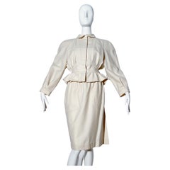 Thierry Mugler Peplum Skirt Suit 