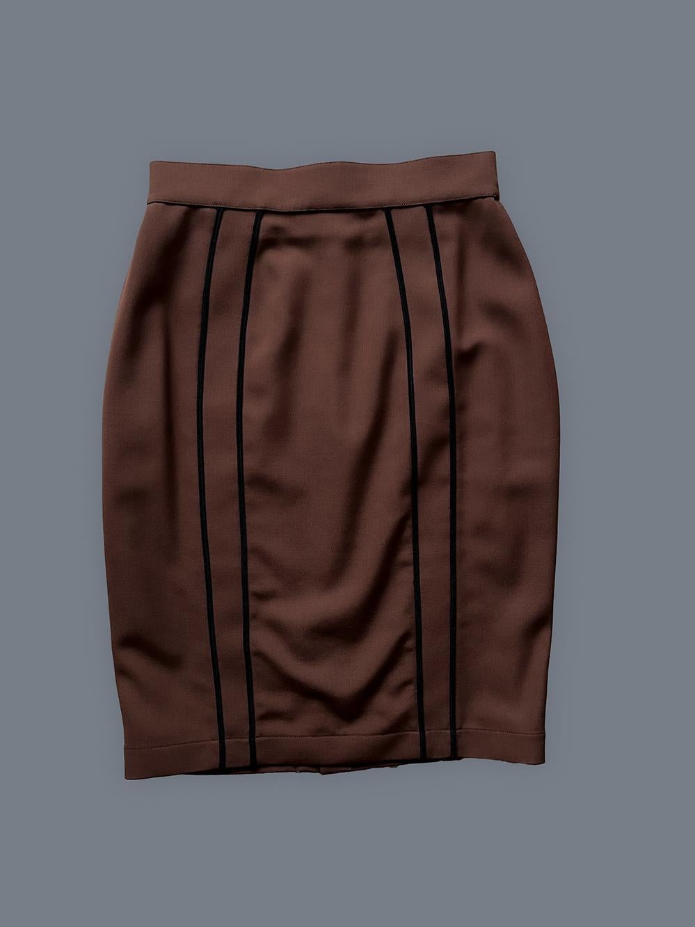 Thierry Mugler Rare Sculptural Ensemble FW 1986 