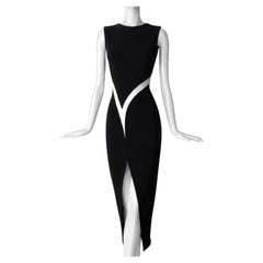 Thierry Mugler Sculptural Runway Dress SS 1999