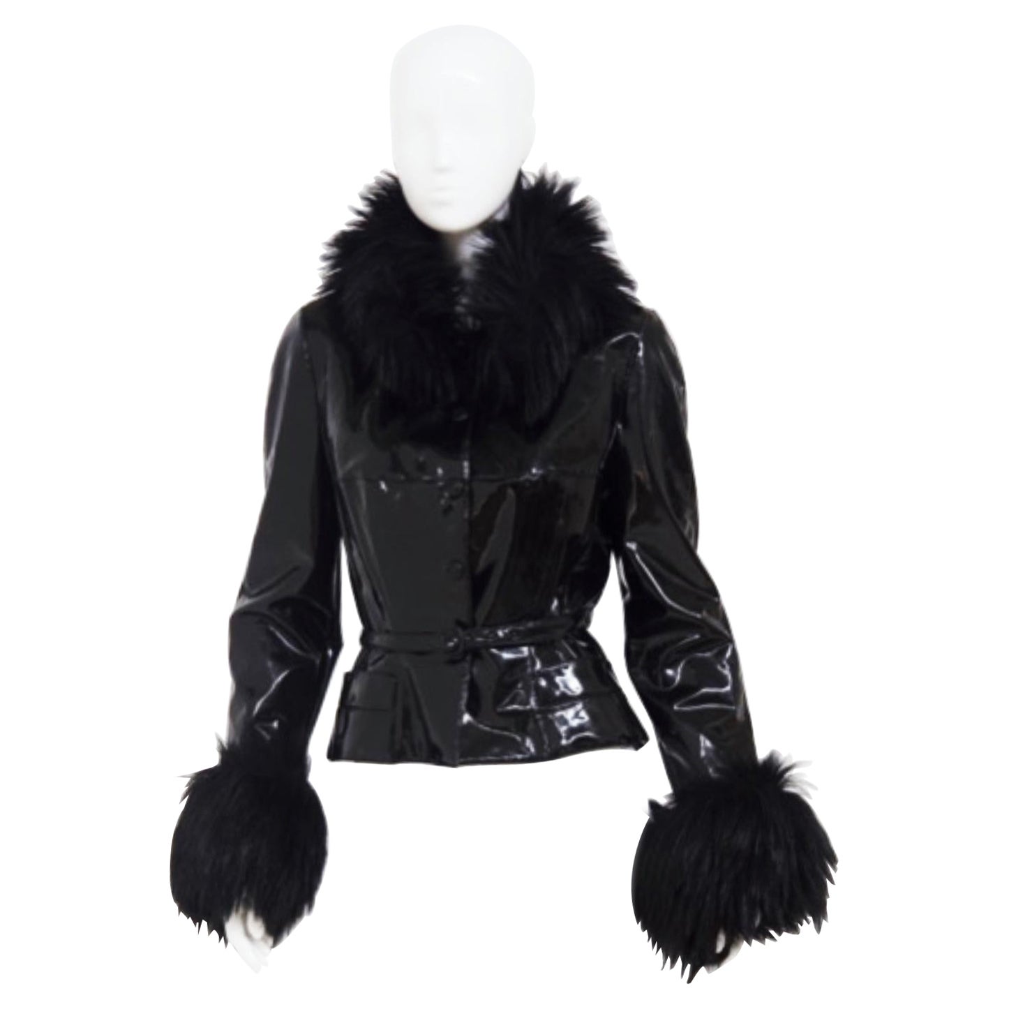 Thierry Mugler Fur - 5 For Sale on 1stDibs | mugler fur coat, fake 