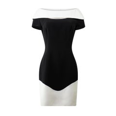 Thierry Mugler S/S 1996 Rare Vintage Sculptural Hourglass Dress FR40