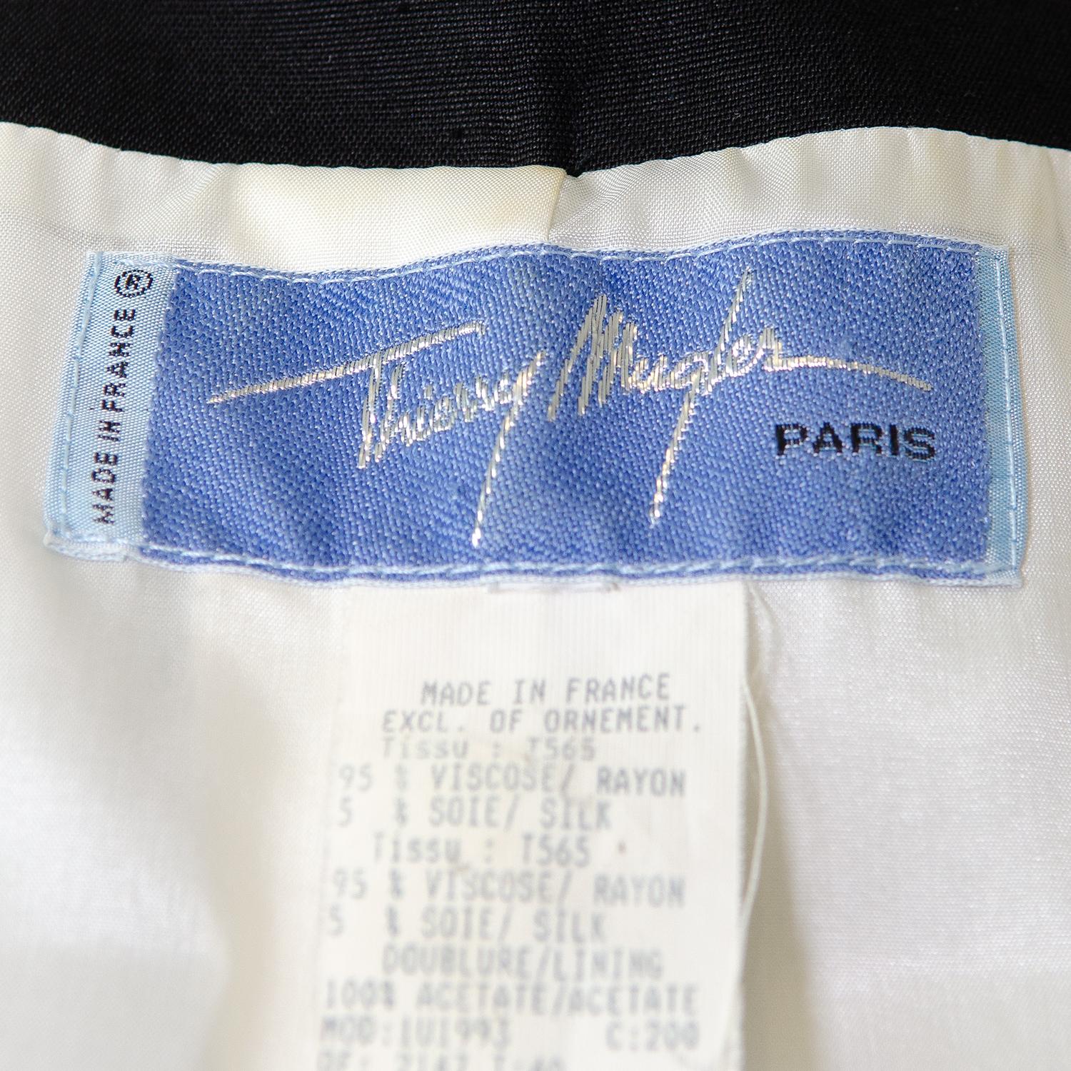 THIERRY MUGLER S/S 1998 Rare costume de défilé à pois documenté par Helmut Newton 5