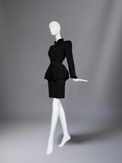 Thierry Mugler Sculptural Ensemble Sharp Metal Details