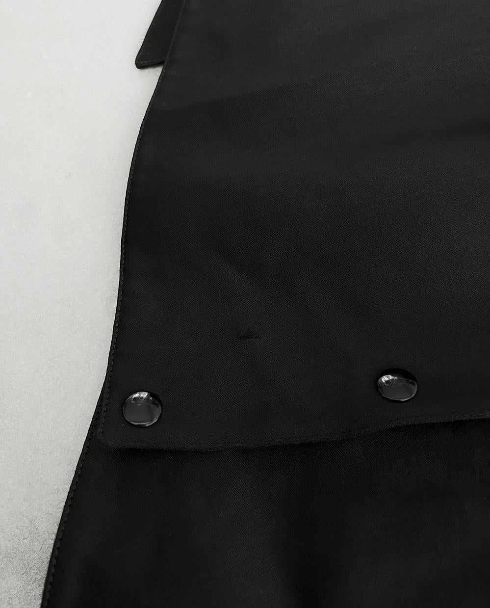 Thierry Mugler Sculptural Ensemble SS 1987 Black Suit Dress For Sale 7