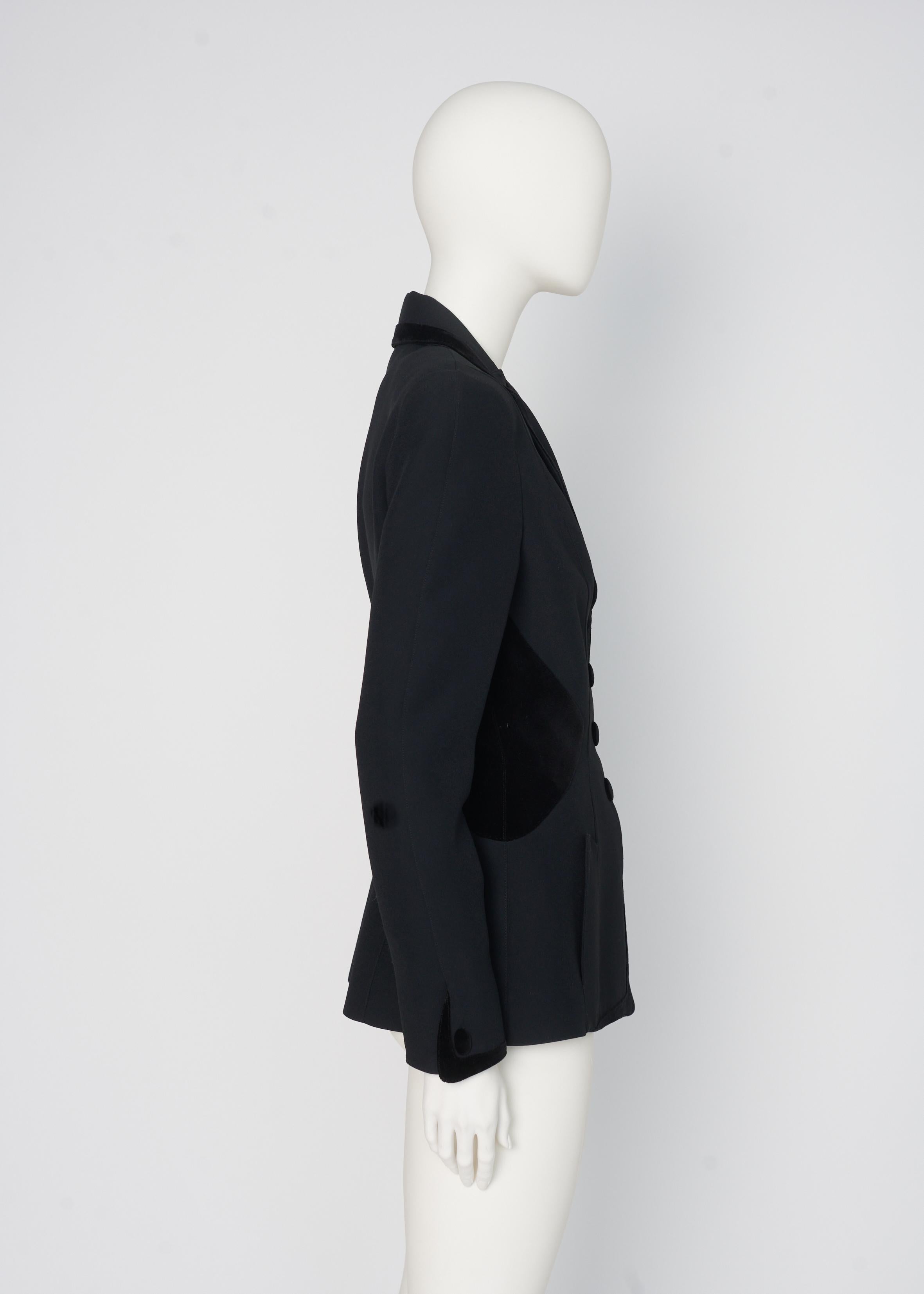 Thierry Mugler Sculptural Tailored Hourglass Blazer Jacket, circa 1995 2