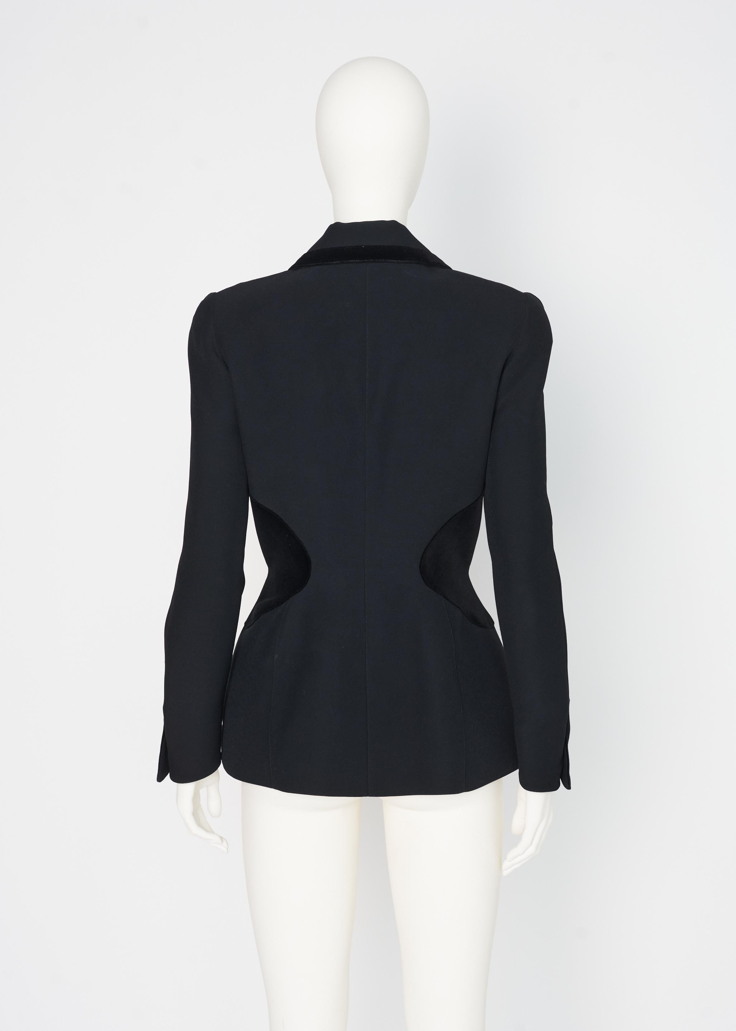 Thierry Mugler Sculptural Tailored Hourglass Blazer Jacket, circa 1995 4