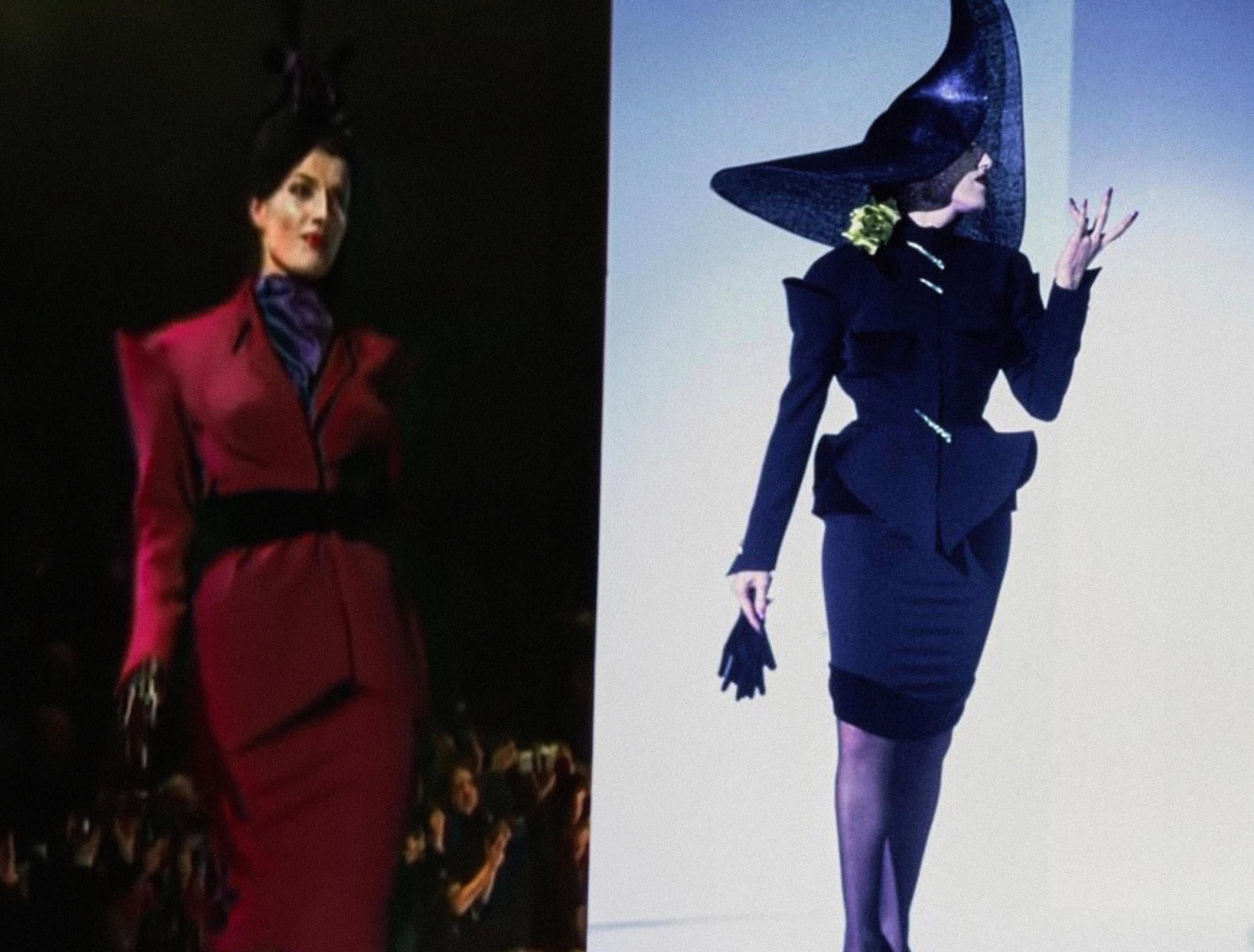 Women's Thierry Mugler Scuptural Jacket Architecture Collection For Sale