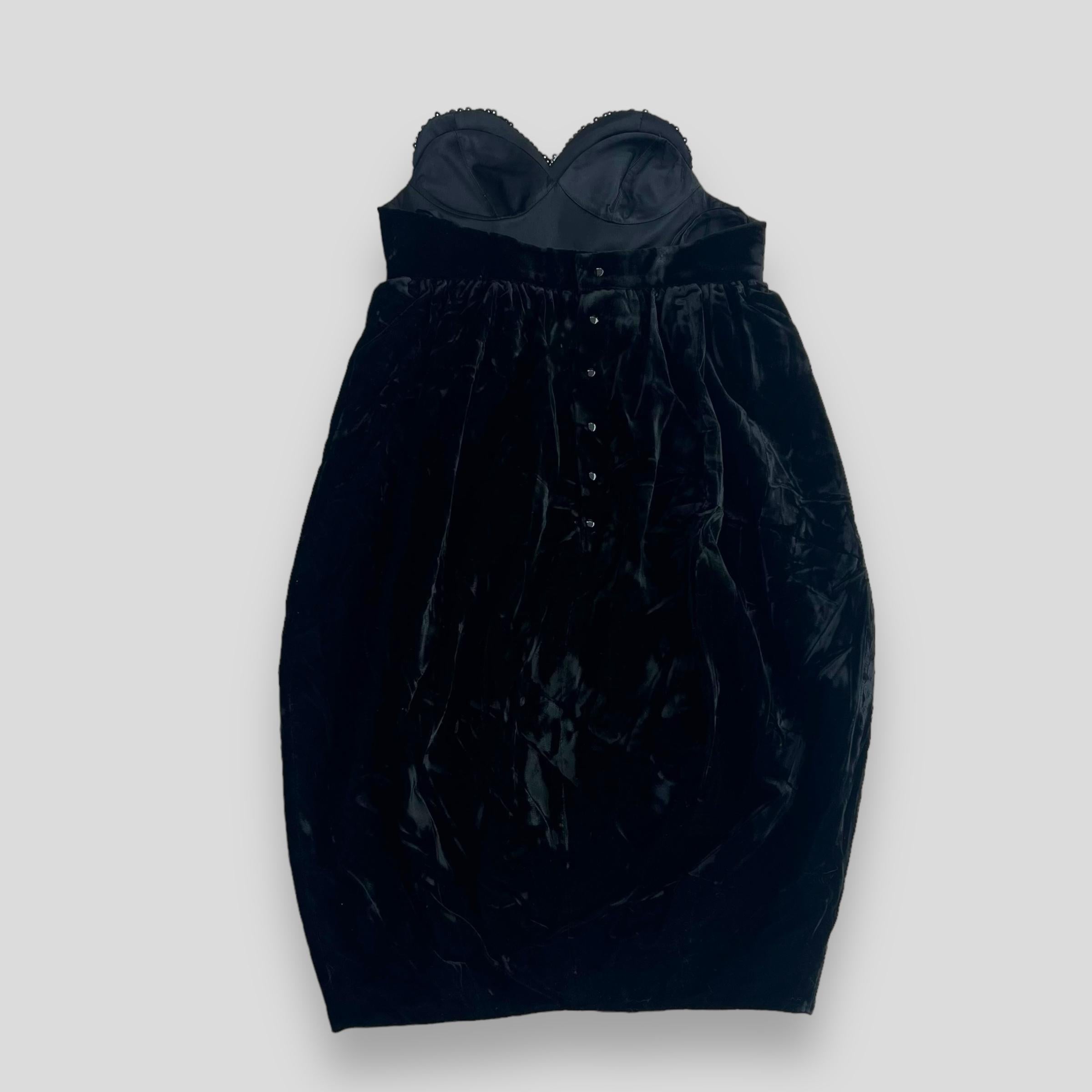 Thierry Mugler sequin heart dress velvet dress 6