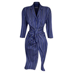 Thierry Mugler Shirt Dress Summer Blouse