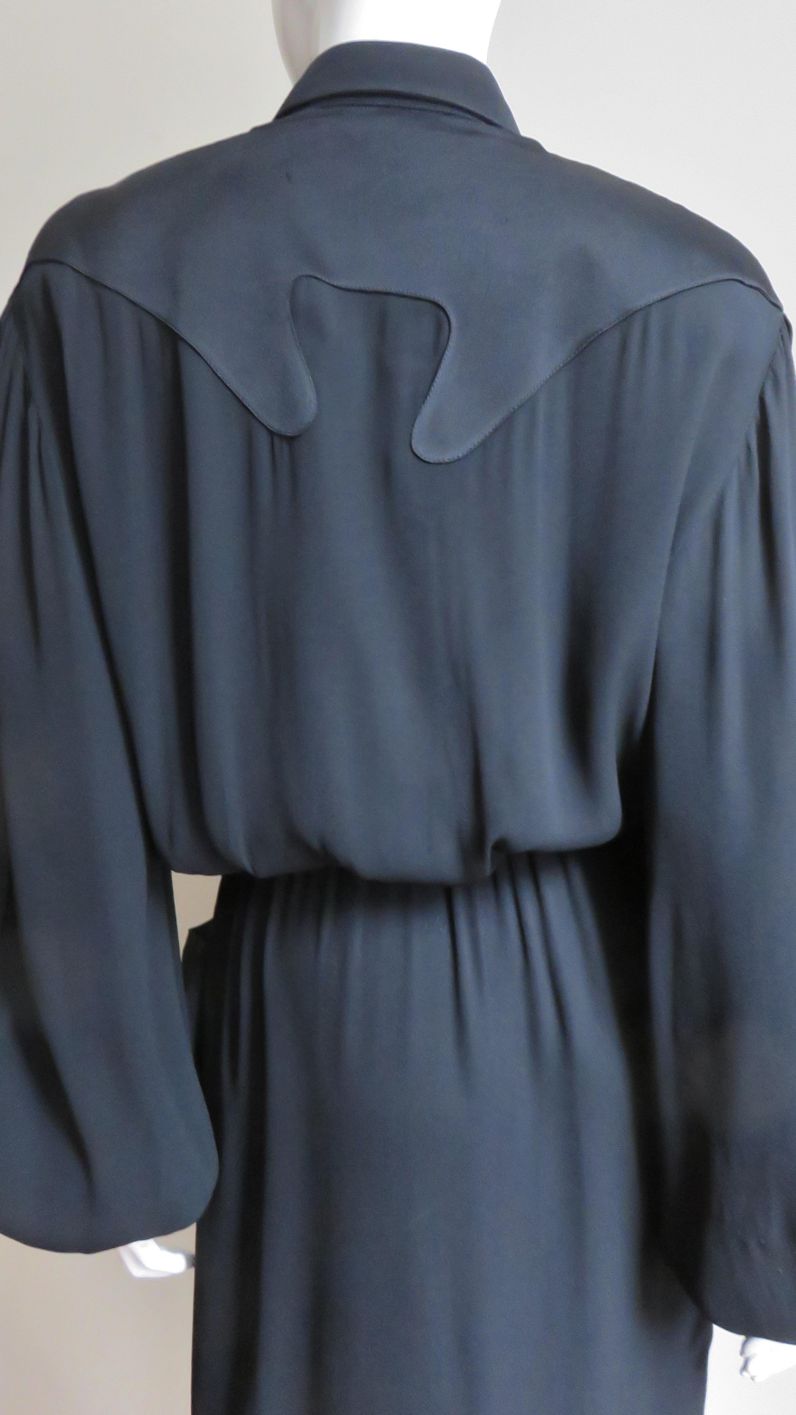 Thierry Mugler Western Influence Shirtwaist Dress For Sale 6