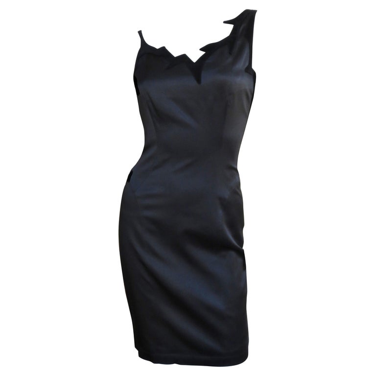 mugler asymmetric dress MUGLER