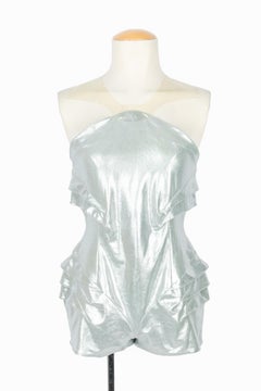 Thierry Mugler silvery jumpsuit 1989