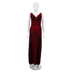 Thierry Mugler „Spiderweb“-Kleid, Herbst/Winter 2001