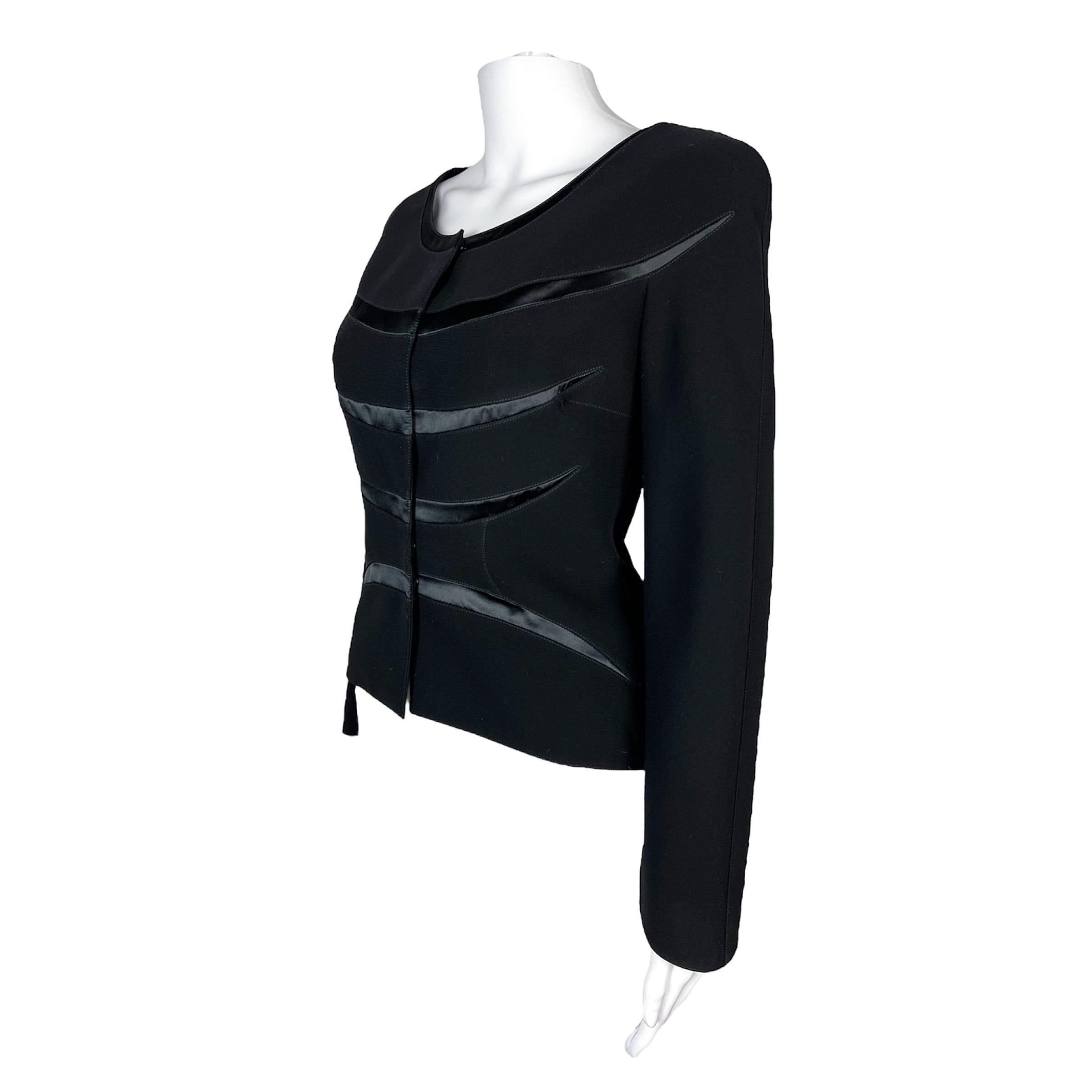 Thierry Mugler Spring 2000 Blazer In Excellent Condition For Sale In Brooklyn, NY