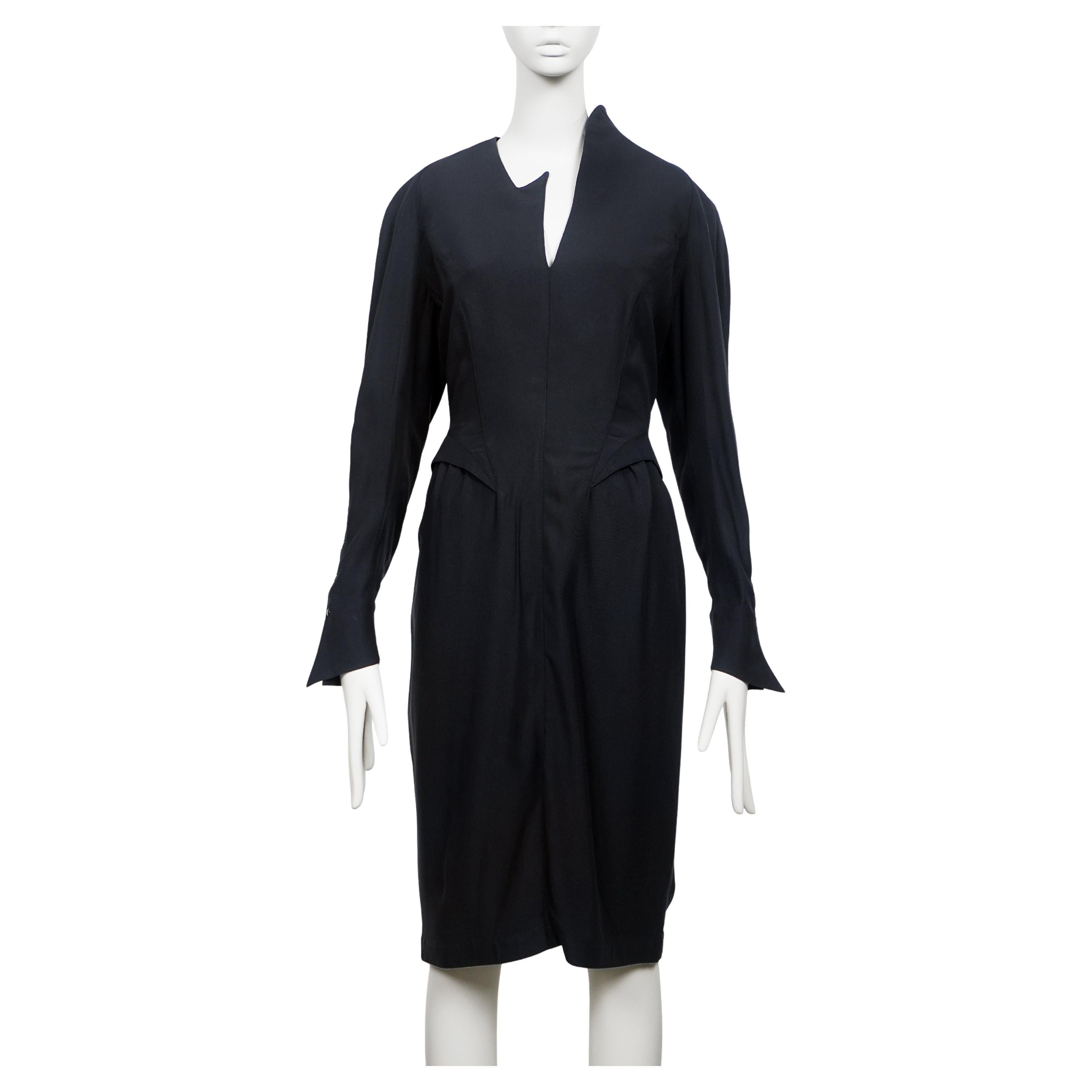 Thierry Mugler Spring Summer 1989 Les Atlantes Avant Garde Dress FR42