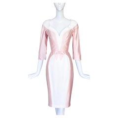 Thierry Mugler SS 1995 Sculptural Silk Dress