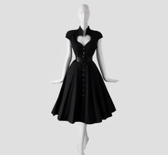 Thierry Mugler Sweetheart Neckline Dress