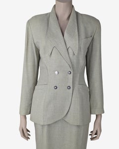 Thierry Mugler Tailor set Blazer & skirt